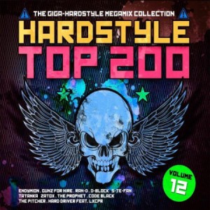 Hardstyle Top 200: The Giga-Hardstyle Megamix Collection Volume 12